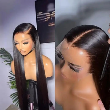 Pre Pluck Hd Lace Frontal Wigs Human Hair Wigs Raw Virgin Natural Human Hair Lace Front Wigs for Black Women