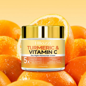 Collagen Turmeric Vitamin C Cream – Brightening & Moisturizing Face Cream (60g)