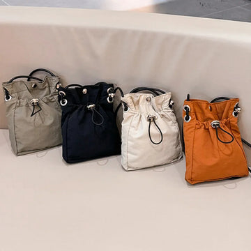 Canvas Crossbody Purse – Soft Nylon Messenger Bag, Mini Phone Wallet & Shoulder Bag