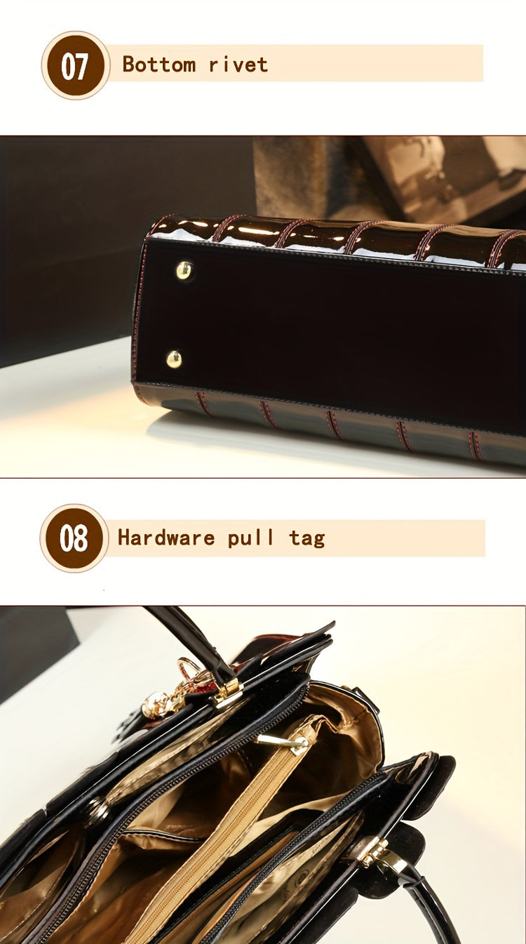A Stylish And Versatile Shoulder Bag for Middle-Aged Women, Suitable for Various Occasions.
