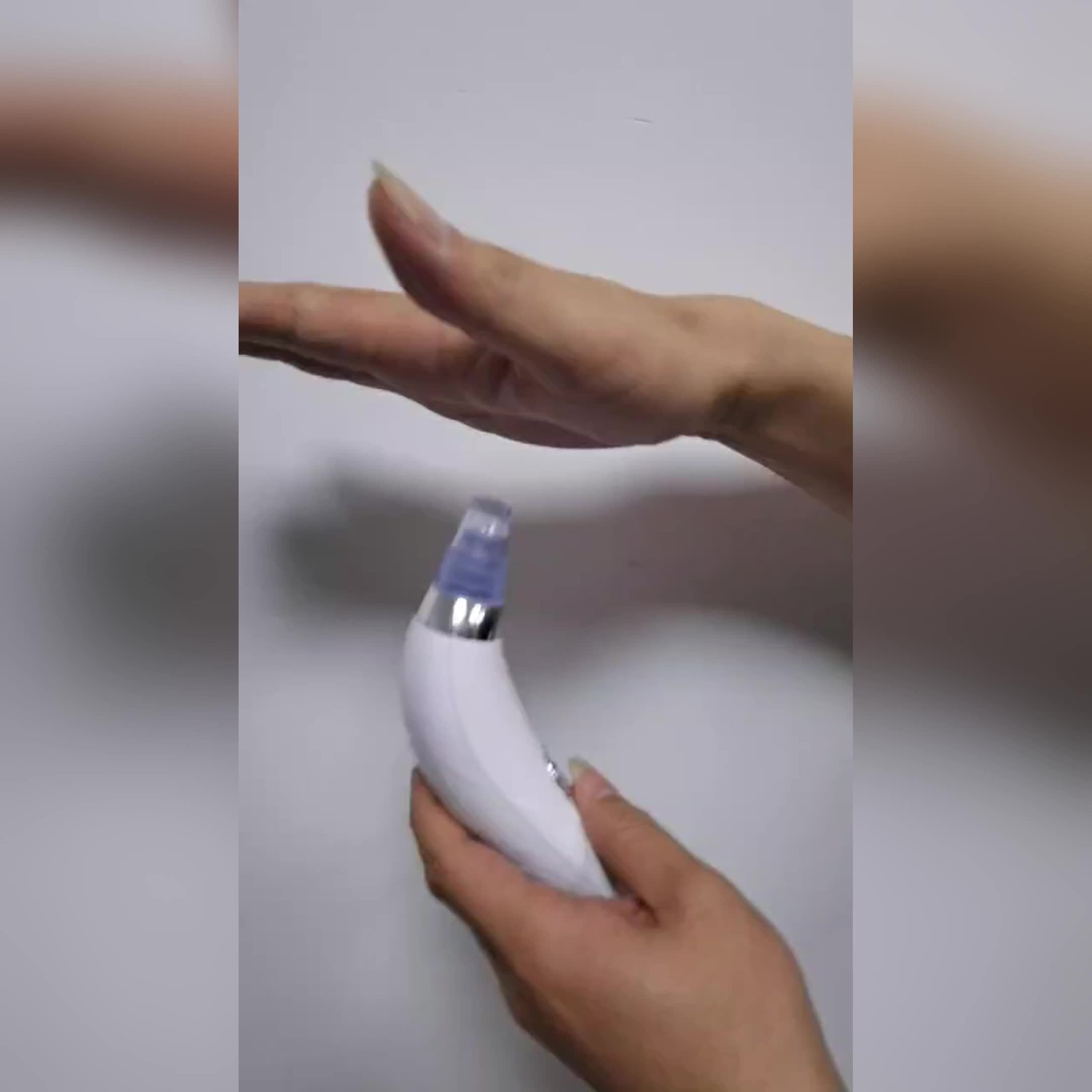 GENAI Blackhead clean Beauty Meter - Portable Facial Pore Cleaner with 4 Probes, Gentle and Safe Cleansing for Men and Women, Battery-Operated (Batteries Not Included)