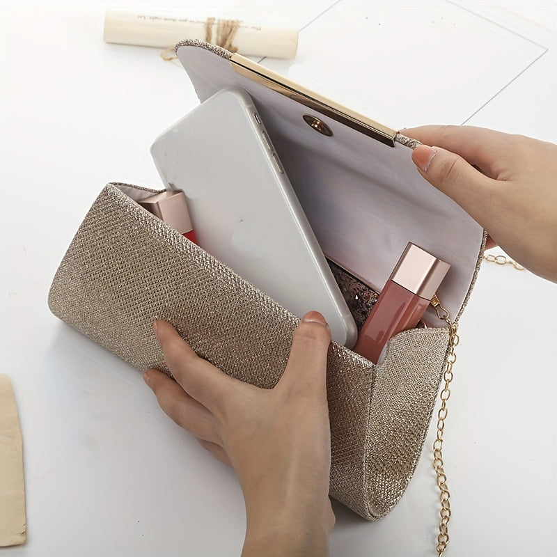 Bag Style Women's Evening Bag Chain One Shoulder Ladies Evening Bag Banquet Bag Shoulder Bag