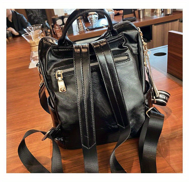 Backpack Purse, Fashion Laptop Daypack, Steampunk Shoulder Bag For School Travel