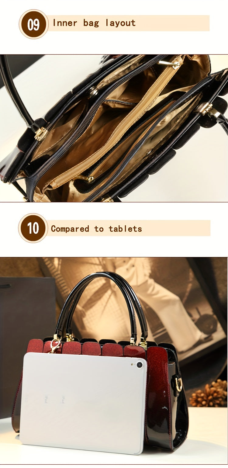A Stylish And Versatile Shoulder Bag for Middle-Aged Women, Suitable for Various Occasions.