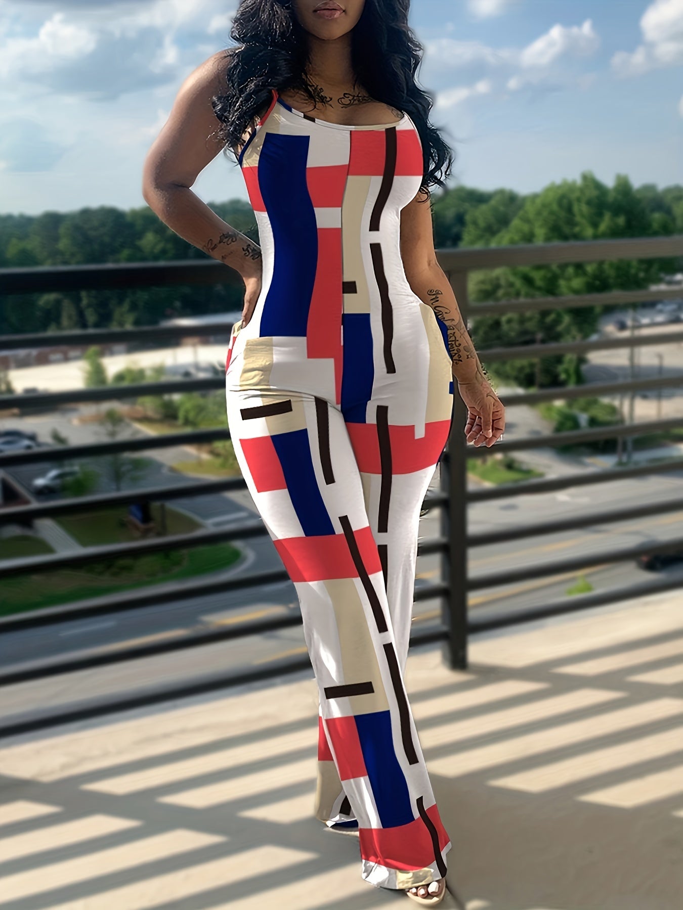 Spaghetti Strap Jumpsuit for Spring & Summer Wear