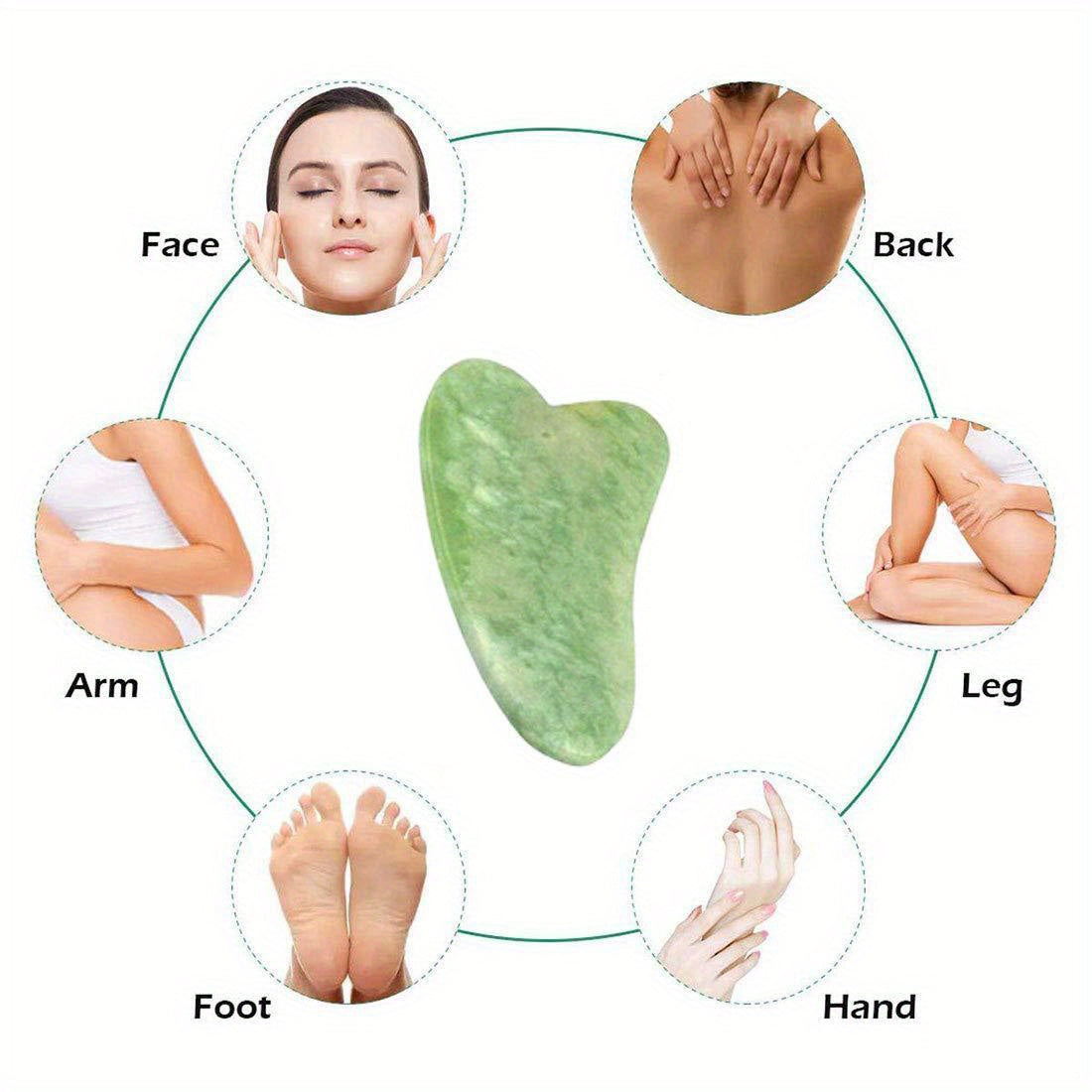 2pcs of Gua Sha Boards for Facial Massage, Specialized Tools for Beauty Salons to Slim The Face And Neck, Without Battery