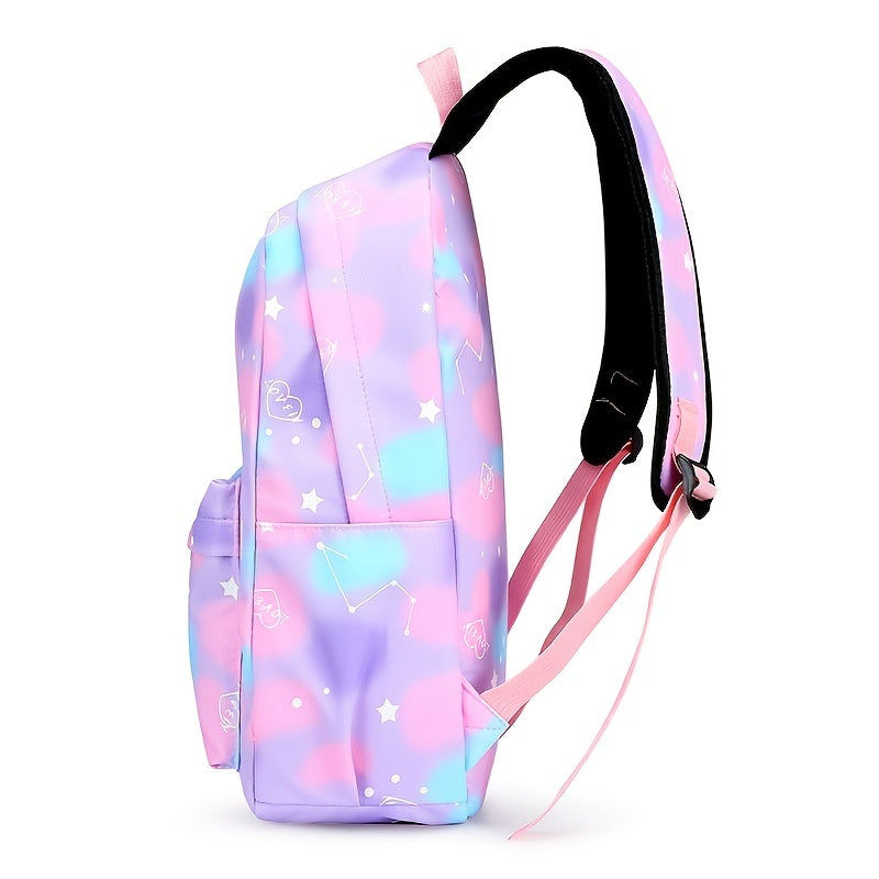 Backpack - Spacious School Bag with Insulated Lunch Box, Pencil Case, and Multiple Compartments for Organized