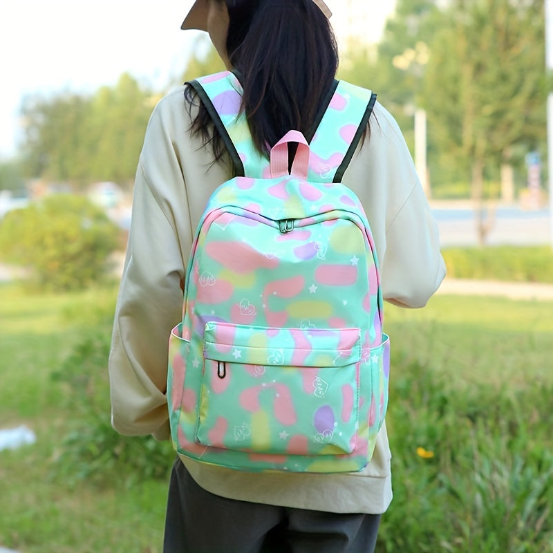 Backpack - Spacious School Bag with Insulated Lunch Box, Pencil Case, and Multiple Compartments for Organized