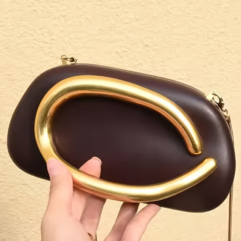 New Brand Designer Handmade Golden Closure Box Clutch Bag Women Evening Wedding Mini Female Wallets Party Cute Purse Bag Handbag