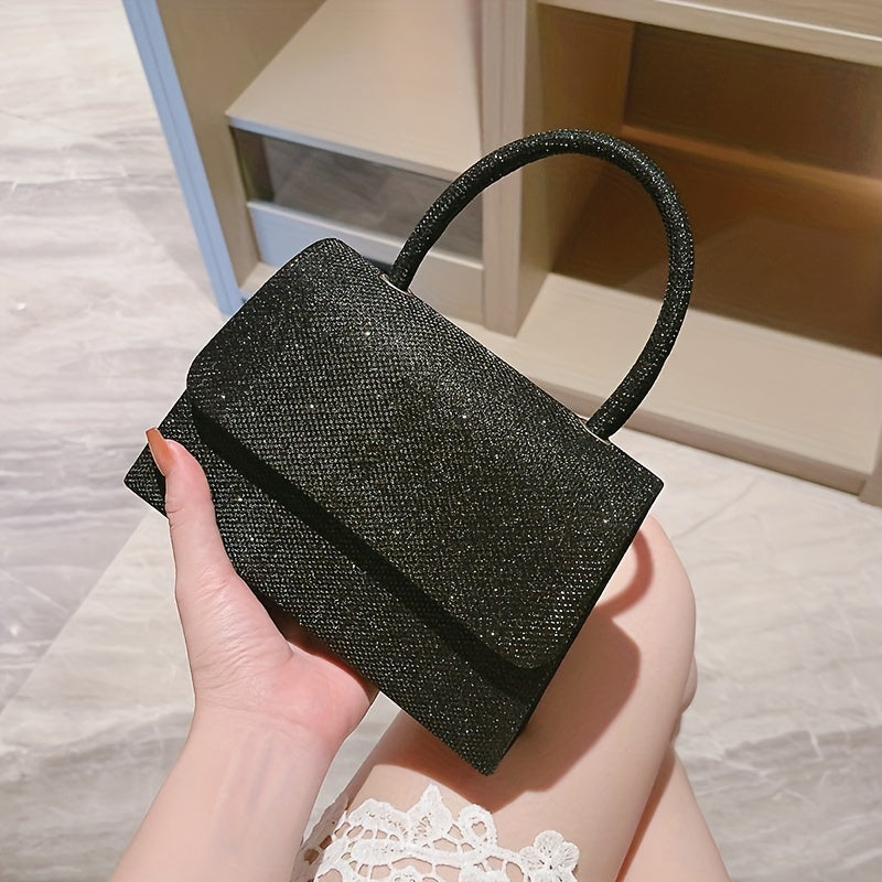 Evening Bag, Glitter Clutch Purse For Women, Sparkly Handbag For Wedding party
