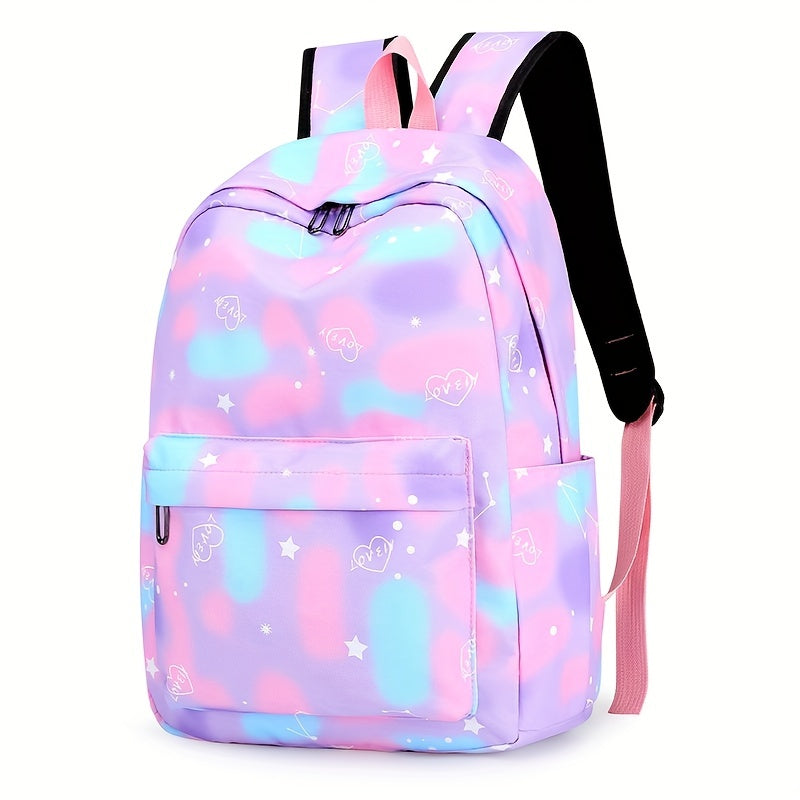 Backpack - Spacious School Bag with Insulated Lunch Box, Pencil Case, and Multiple Compartments for Organized