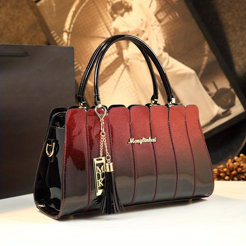 A Stylish And Versatile Shoulder Bag for Middle-Aged Women, Suitable for Various Occasions.