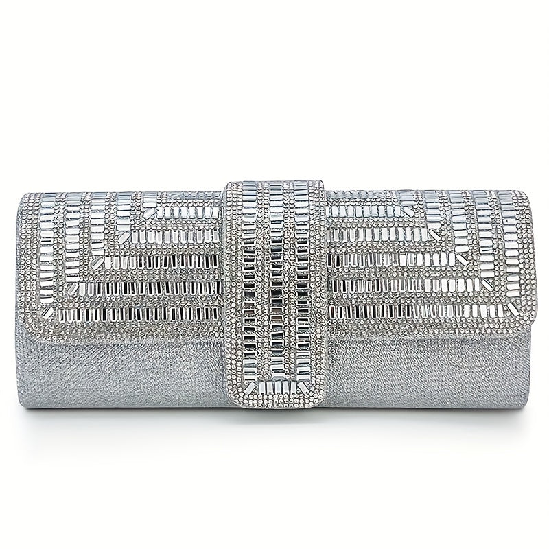 Evening Clutch Women Fashion Envelope Bag Prom Luxury Purse Sparkling Crystal Handbag Cocktail Party Handbag