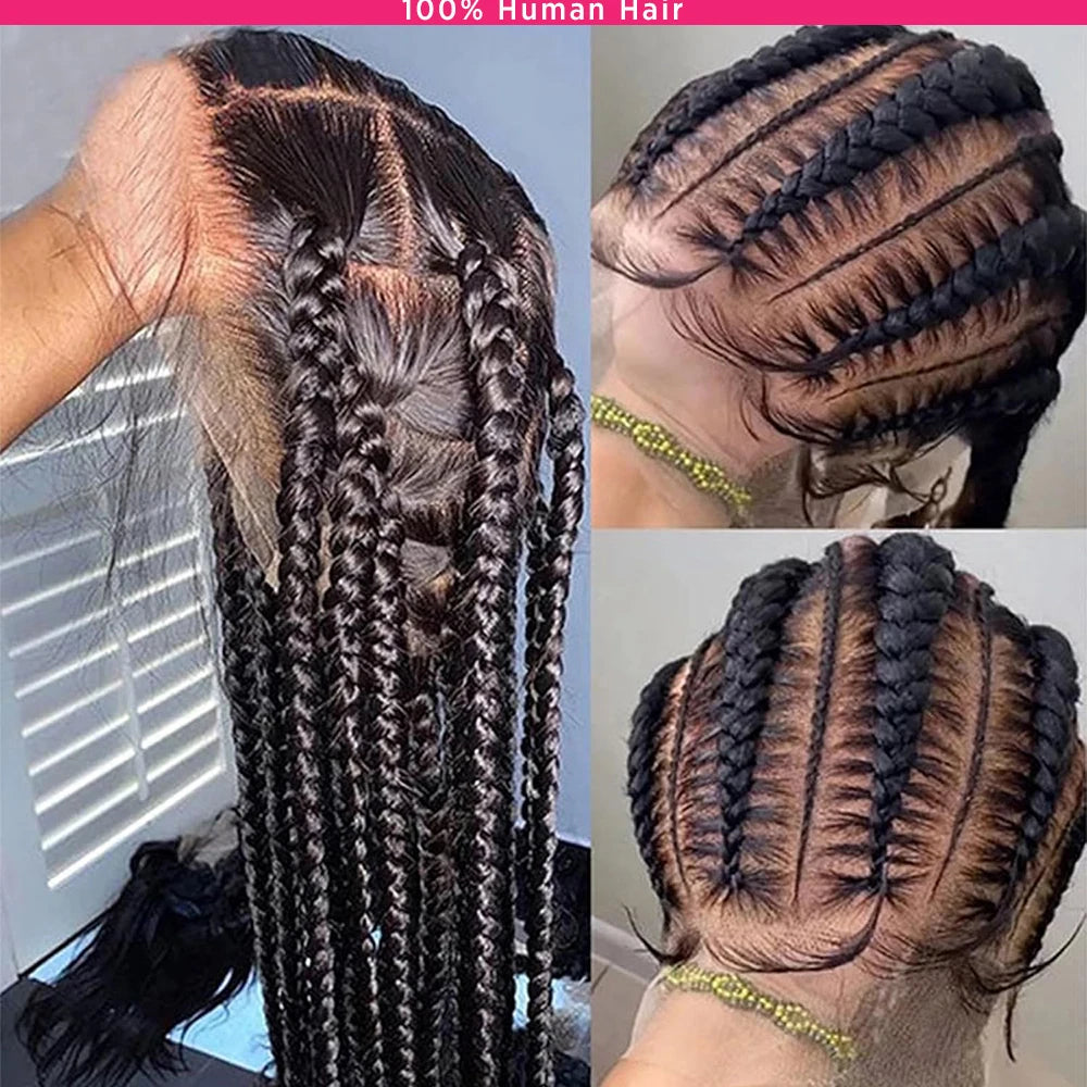HD Full Lace Human Hair Wigs Brazilian Straight Human Hair Wigs for Black Women  250 Density Glueless Wig Human Hair