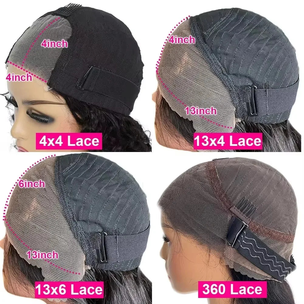 Bob Human Hair Wig Human Hair Lace Front Kinky Curly Wigs for Black Women Raw Vietnamese Hair HD Lace Frontal Wigs