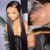Pre Pluck Hd Lace Frontal Wigs Human Hair Wigs Raw Virgin Natural Human Hair Lace Front Wigs for Black Women