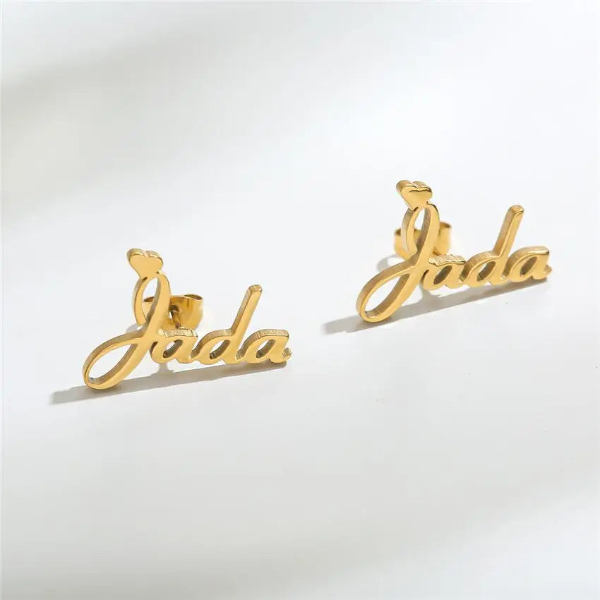 Yiwu Factory Fashion Stainless Steel Silver/Gold/Rose Gold  Name Necklace Jewelry
