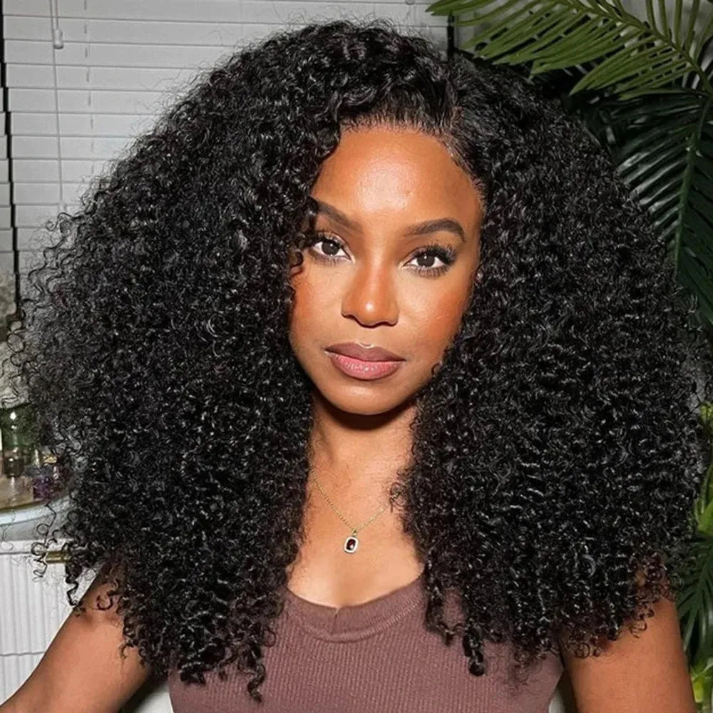 Bob Human Hair Wig Human Hair Lace Front Kinky Curly Wigs for Black Women Raw Vietnamese Hair HD Lace Frontal Wigs