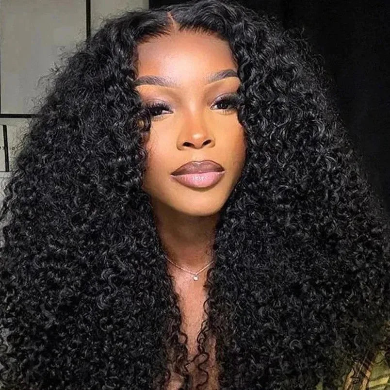 Bob Human Hair Wig Human Hair Lace Front Kinky Curly Wigs for Black Women Raw Vietnamese Hair HD Lace Frontal Wigs