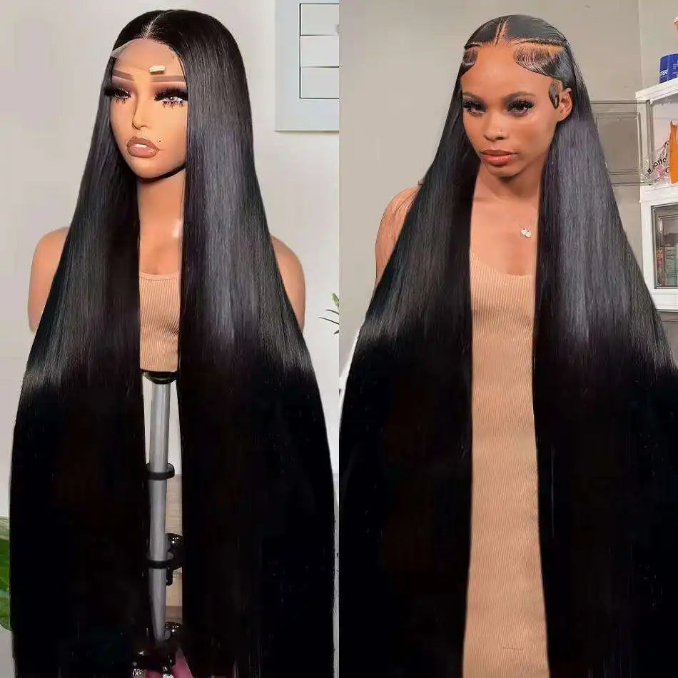 Pre Pluck Hd Lace Frontal Wigs Human Hair Wigs Raw Virgin Natural Human Hair Lace Front Wigs for Black Women