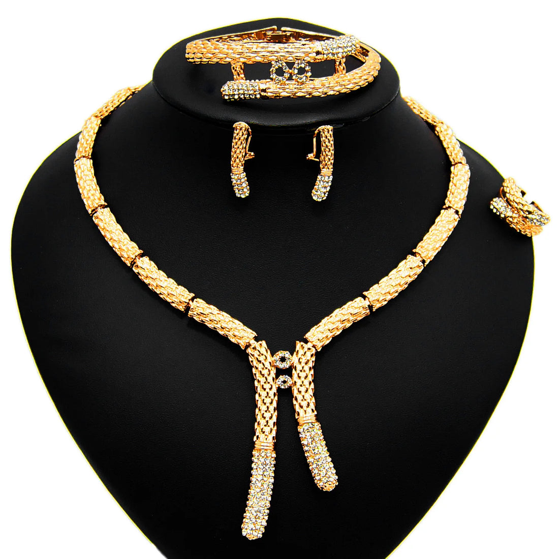 Jewelry Sets Italian Gold Plated Jewelry Set Fashion Lady Dubai Style Jewellery Sets