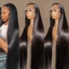 Pre Pluck Hd Lace Frontal Wigs Human Hair Wigs Raw Virgin Natural Human Hair Lace Front Wigs for Black Women
