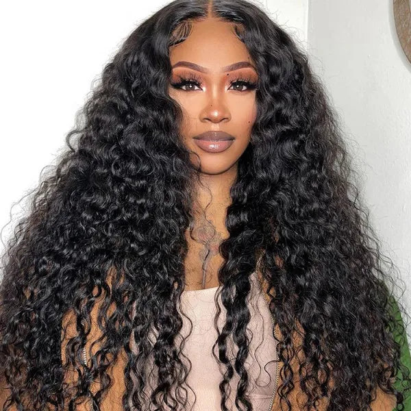 Ginger 13x4 13x6 Glueless HD Lace Frontal Pre Cut Raw Brazilian Wig Pre Plucked Ready to Wear Loose Deep Wave Human Hair Wigs