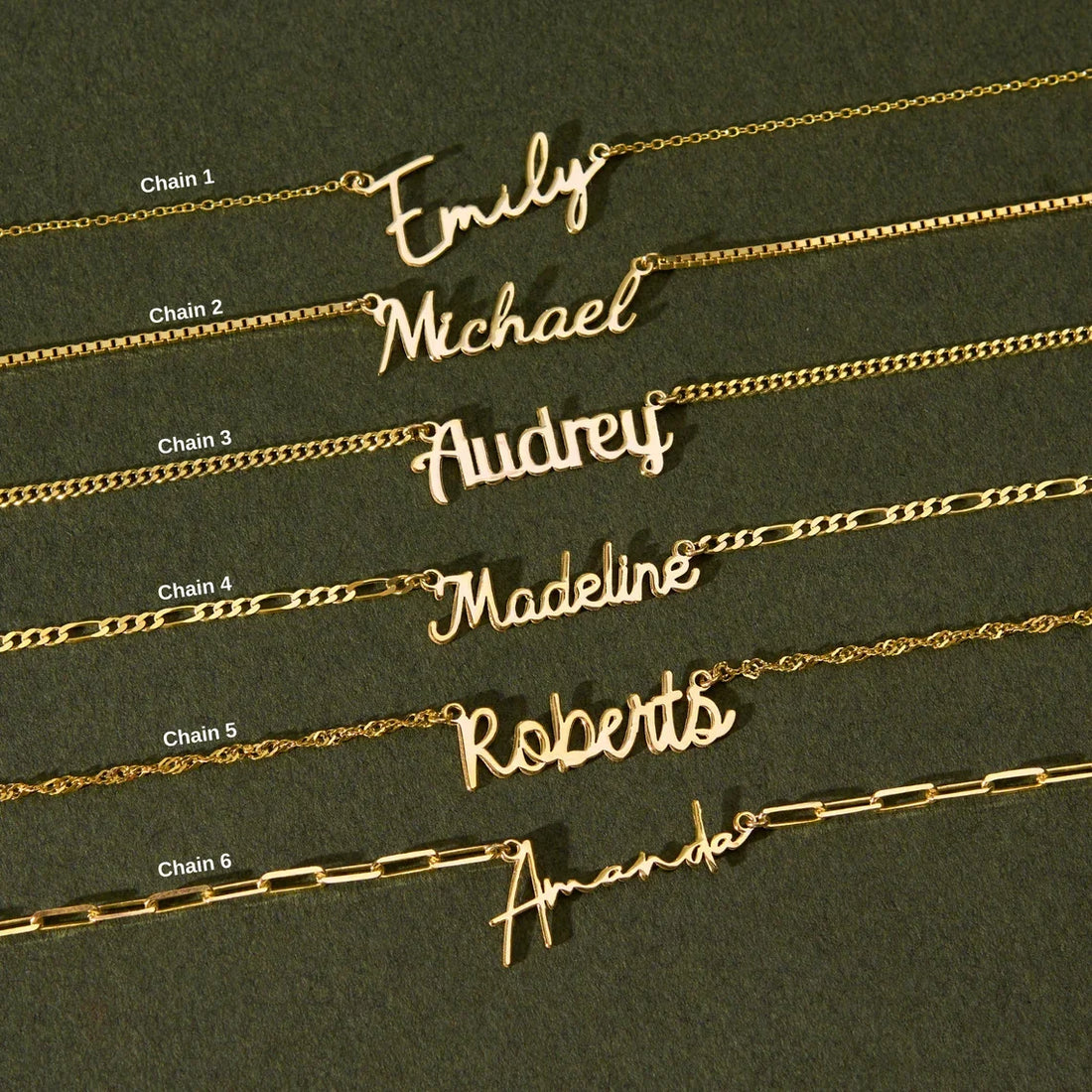 Personalized Mother Necklace with Child's Name