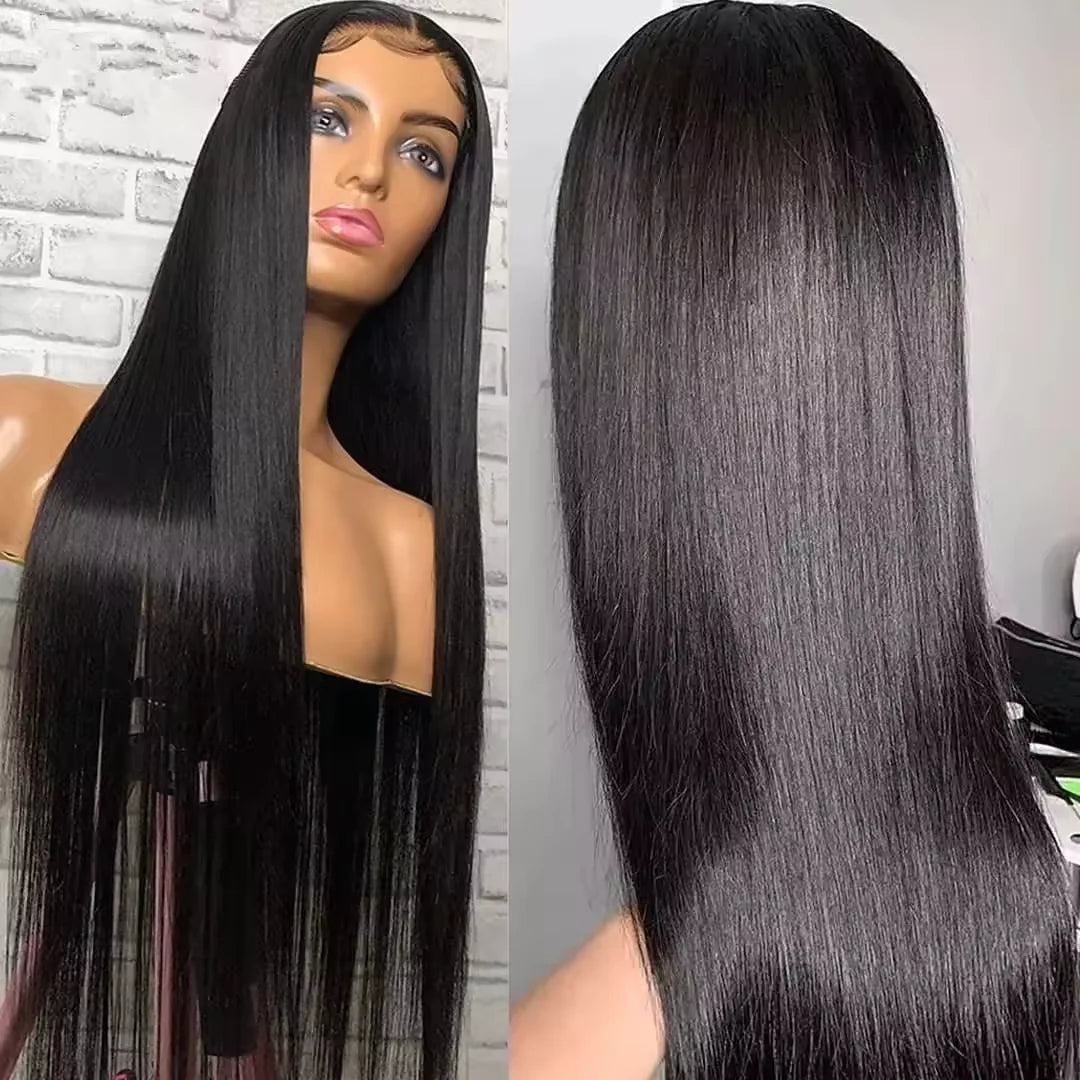 Pre Pluck Hd Lace Frontal Wigs Human Hair Wigs Raw Virgin Natural Human Hair Lace Front Wigs for Black Women