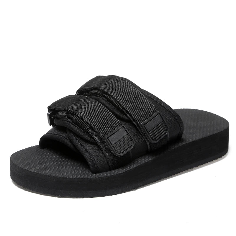New Styles Brand Flat  High Quality USA Black Nude Slides No logo Customs Mule Women slippers Plus Sizes 35-46# cheap