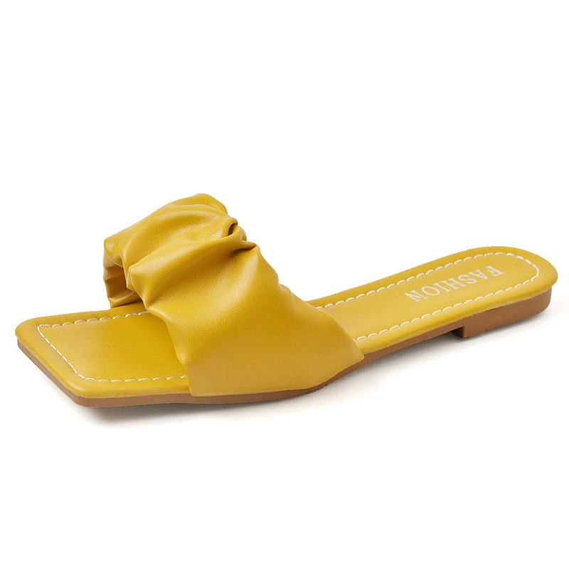 Summer New Arrival Home Sandals Non Slip Platform Slippers Female Flat Flip-Flops Beach Outdoor Sandals Female Fashion
