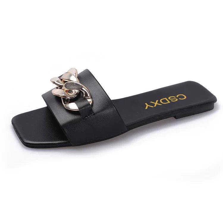 Summer New Arrival Home Sandals Non Slip Platform Slippers Female Flat Flip-Flops Beach Outdoor Sandals Female Fashion