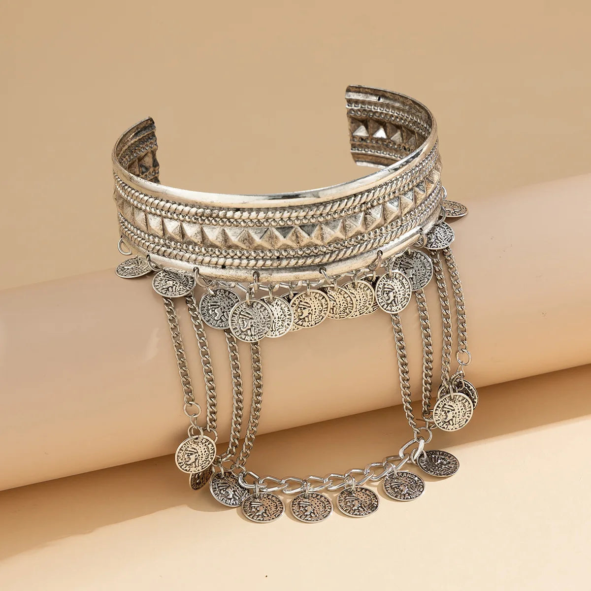 New Arrival Fashion Metal Coin Tassel Female Dance Bracelet