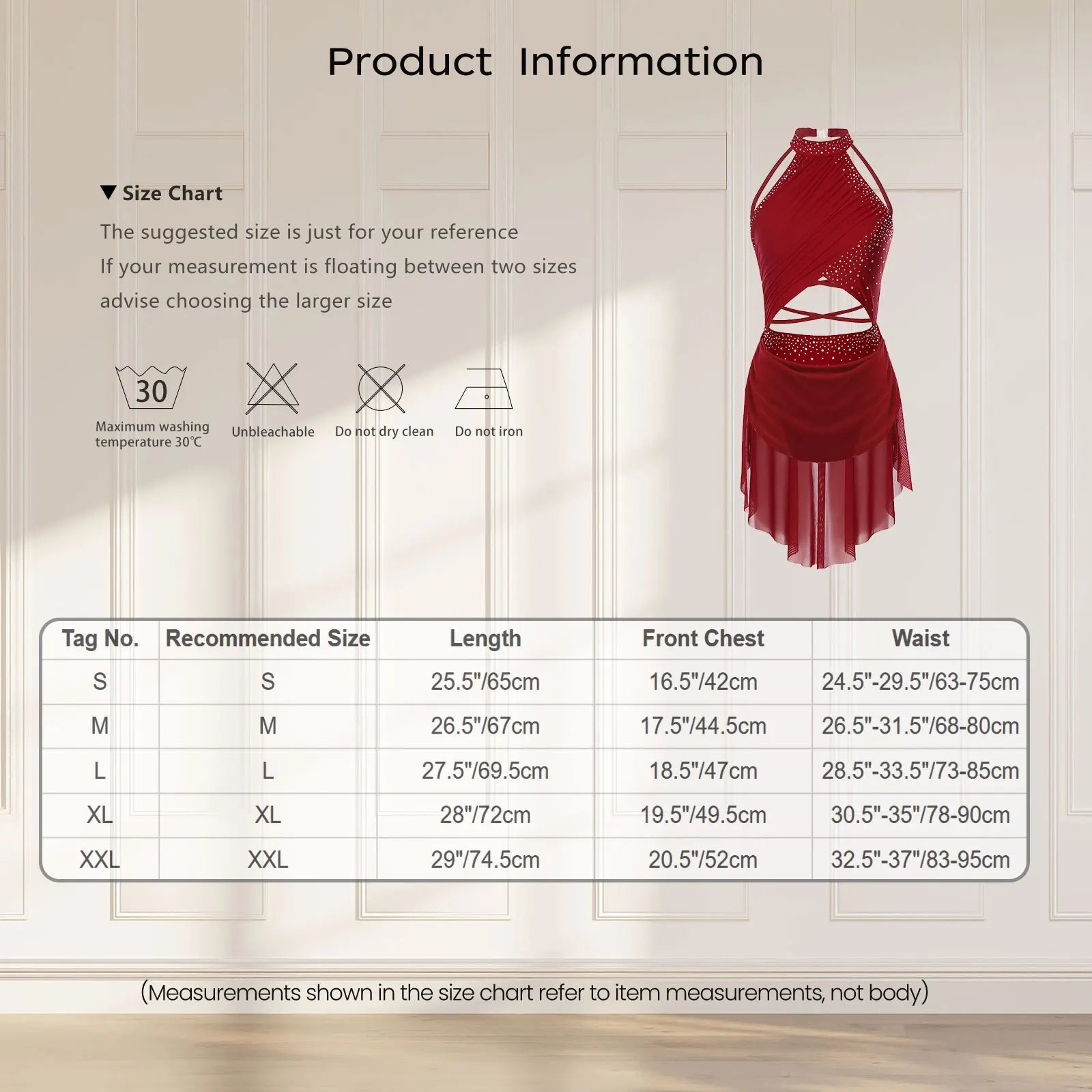 Womens Lyrical Dance Dress Performance Costume Cutout Strappy Backless Sheer Mesh Overlay Glittery Rhinestone Leotard Dress