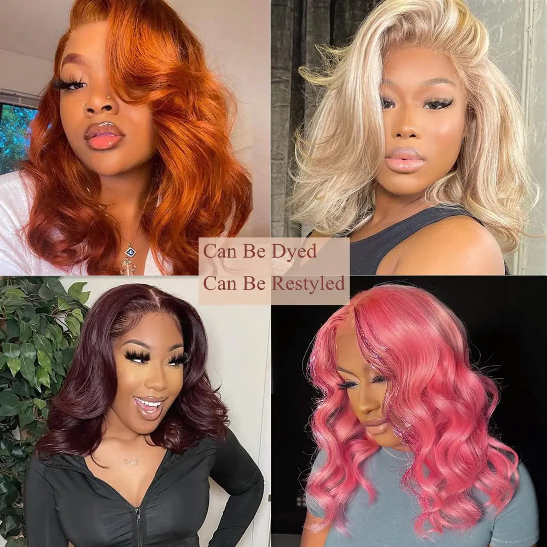 Body Wave Short Bob Wig 13x4 Transparent Lace Frontal Wig Brazilian Human Hair Wigs 180% Density Virgin Remy Hair
