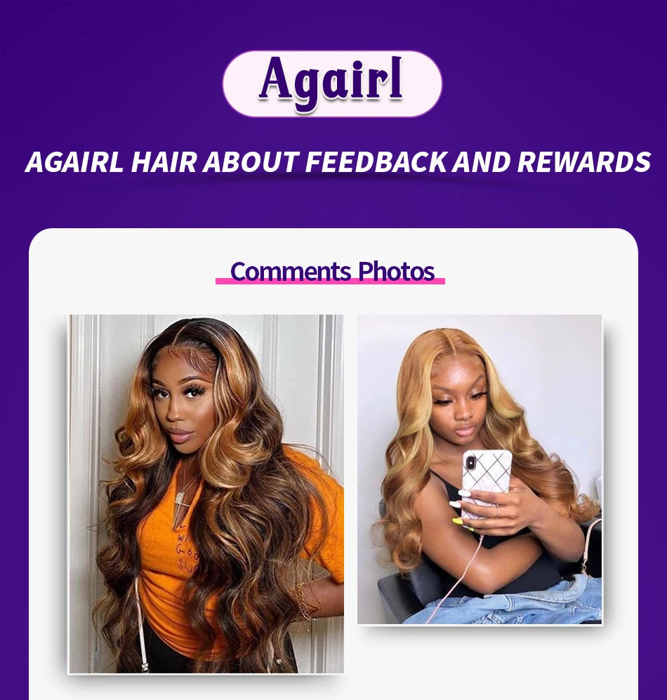 30 32 Inch 13x6 13x4 Body Wave Lace Front Human Hair Wigs Ombre Ginger Brown Brazilian Colored Lace Frontal Wigs For Women 200%