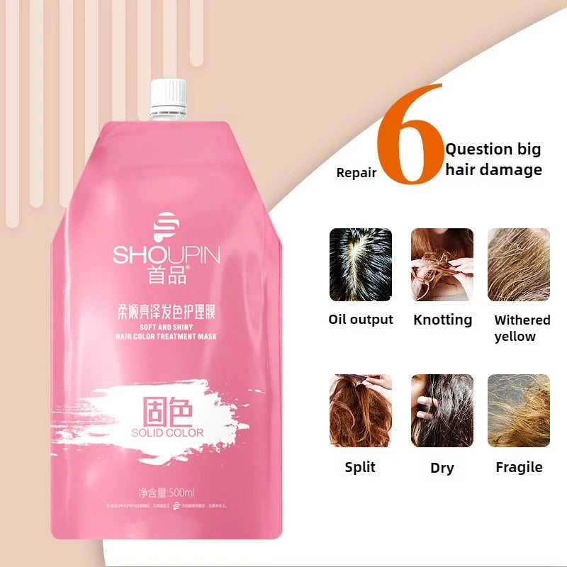 SADOER Keratin Hair Mask – 5 Seconds Repair Treatment for Damaged & Frizzy Hair (30/500ml)