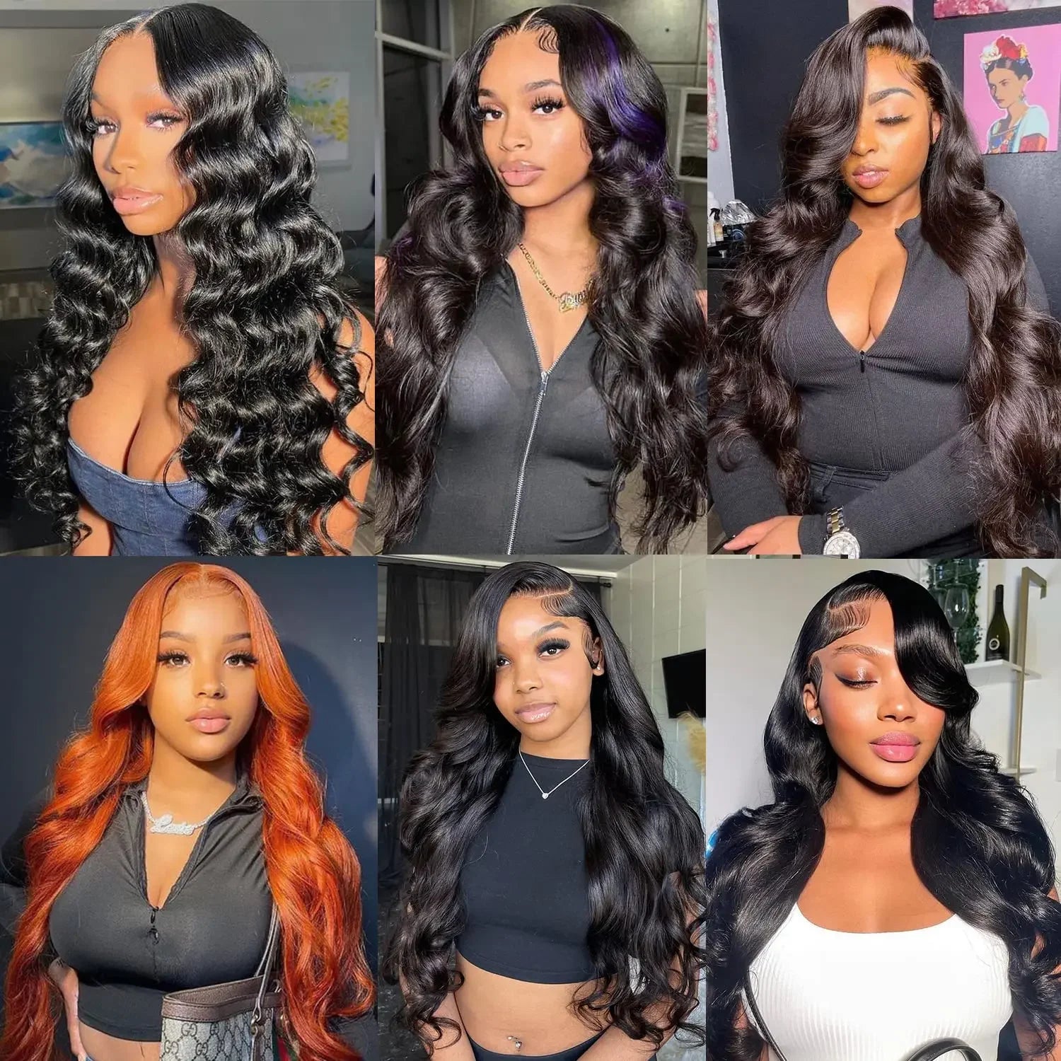 HD Body Wave Lace Front Wig for Women High-Density Brazilian Human Hair Extensions 36-40 Inch 13x6 and 13x4