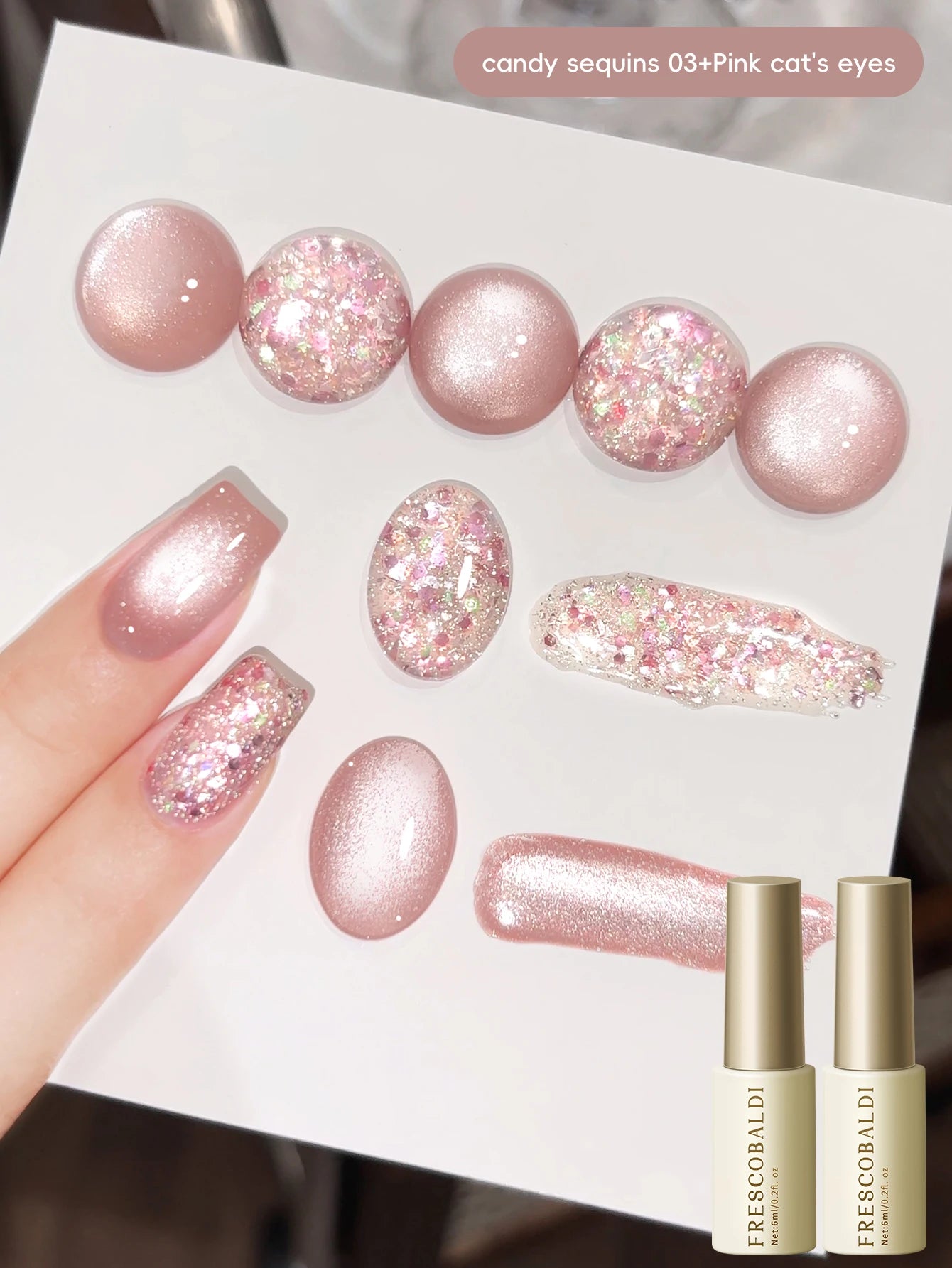Lychee Jelly Nail Sequins - Spring & Summer Fashion
