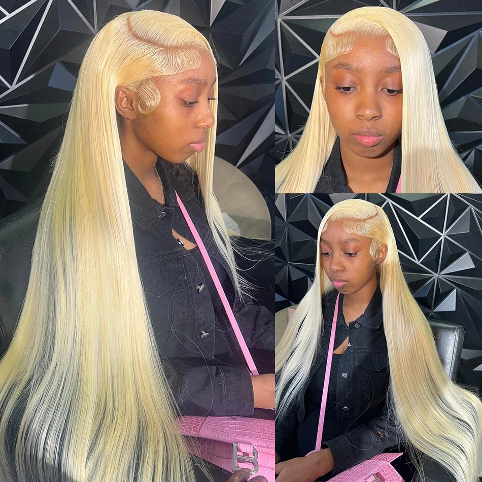 613 Honey Blonde HD Lace Wig 13x6 Human Hair Straight Lace Front Wigs For Women 13x4 Frontal Brazilian Colored Human Hair Wig