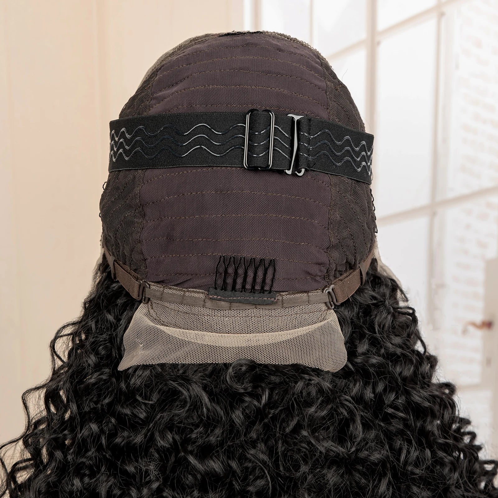 22" Synthetic Curly Wavy Wig with Braids – UTIMATE 13x4 Lace Front Wig for Women, Natural Crimps Daily Hair Replacement Wig