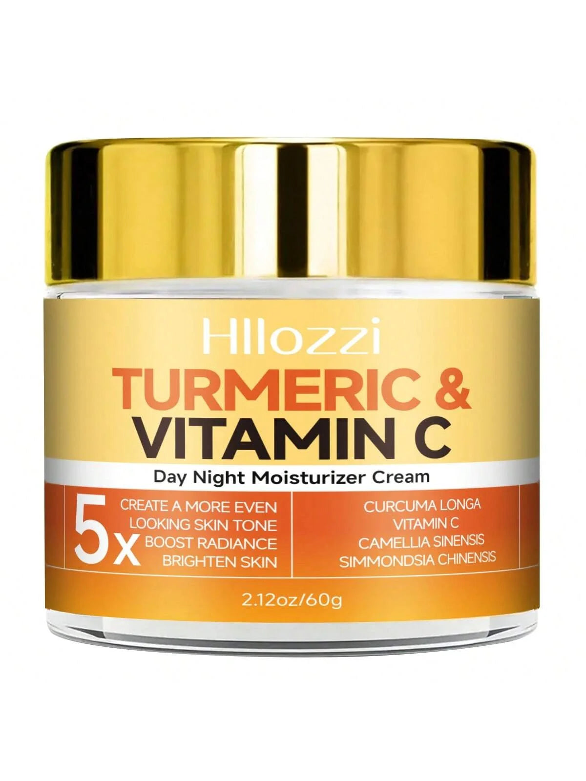 Collagen Turmeric Vitamin C Cream – Brightening & Moisturizing Face Cream (60g)