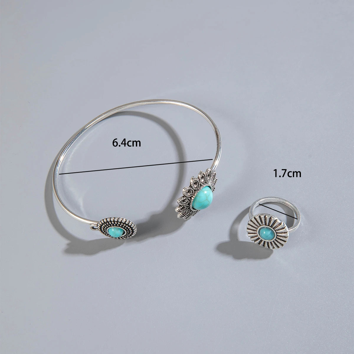 Fashiona Colored Rhinestone Butterfly Flower Imitation Pearl Irregular Ring Bracelet set Suitable for women