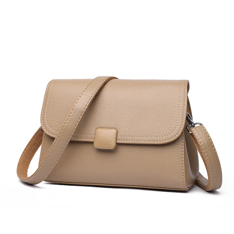 Badiman Genuine Leather Handbag – Women’s Luxury Cowhide Tote & Crossbody Shoulder Bag