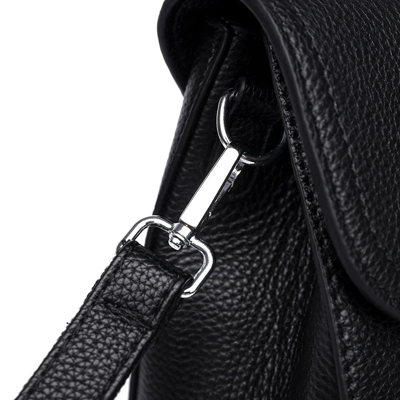 Badiman Genuine Leather Handbag – Women’s Luxury Cowhide Tote & Crossbody Shoulder Bag