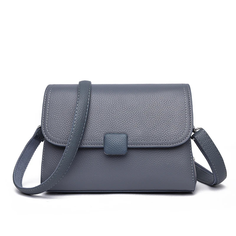 Badiman Genuine Leather Handbag – Women’s Luxury Cowhide Tote & Crossbody Shoulder Bag