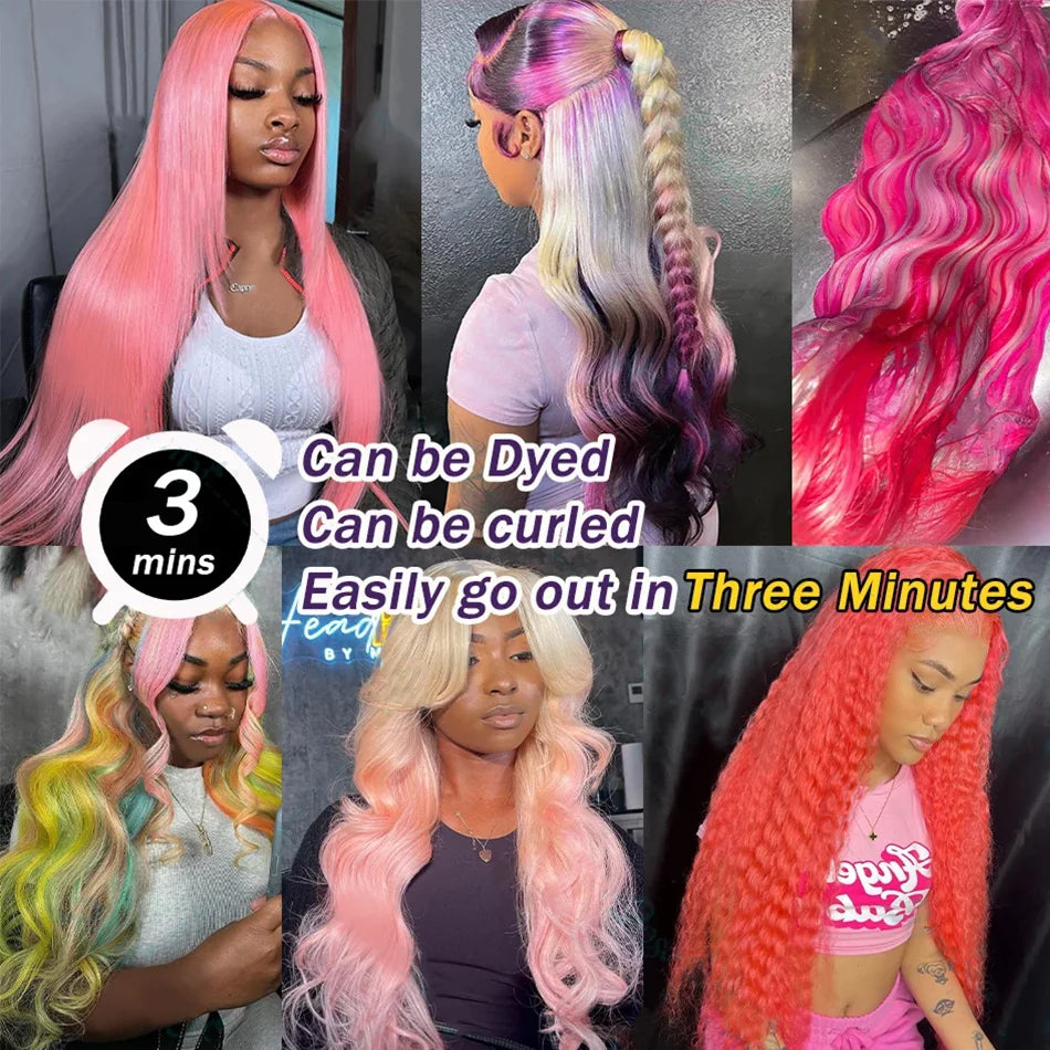 250% HD 30 40 42 Inch 613 Blonde 13x6 Lace Front Human Hair Wigs Body Wave 13x4 Lace Frontal Transparent Brazilian Remy Wig