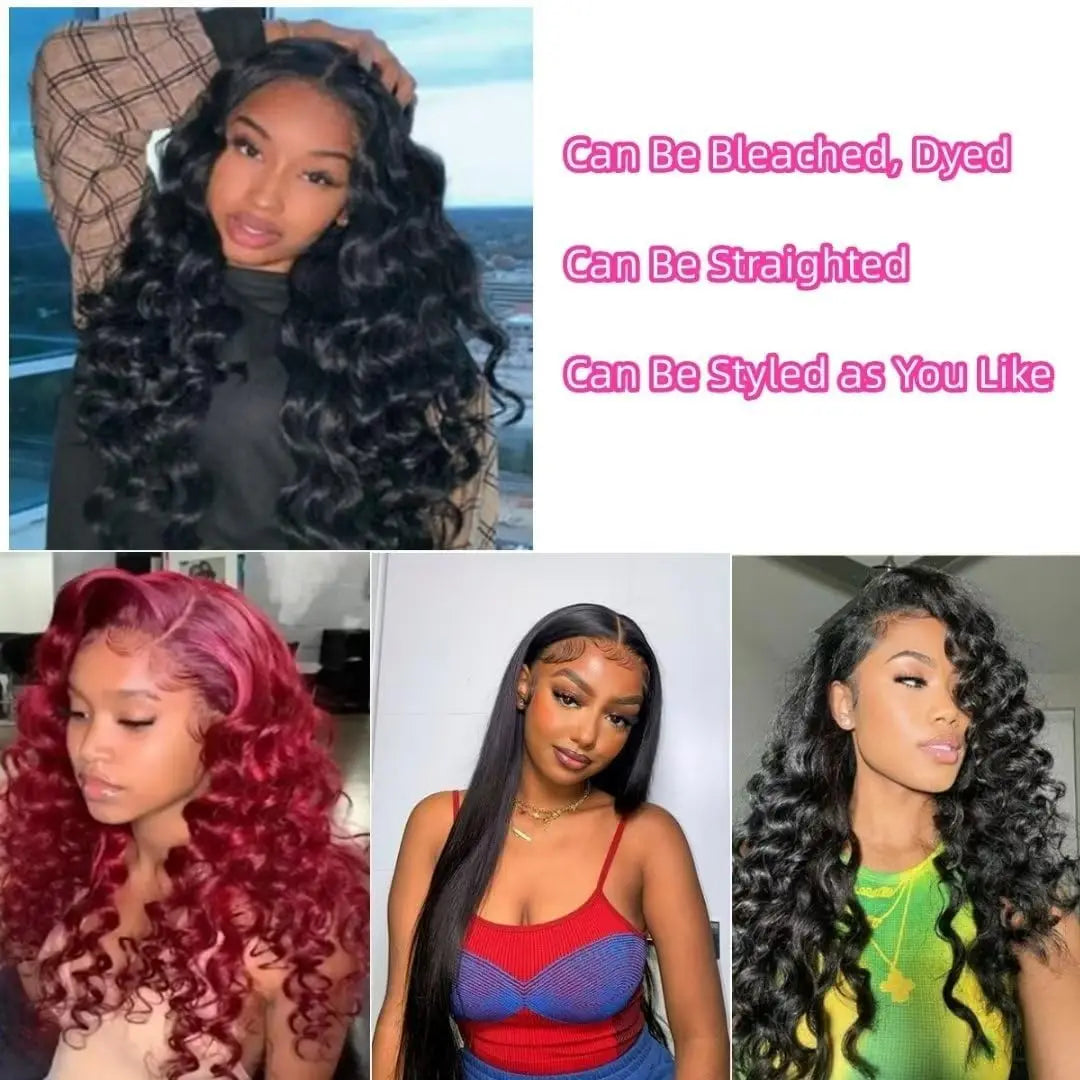 Loose Wave Bundles Brazilian Human Hair Weave Bundles 3/4 Bundles Deal Top Quality Human Hair Extension