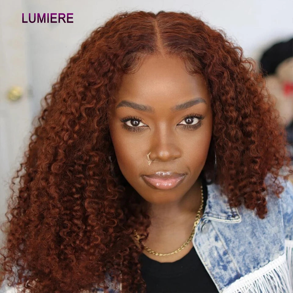 Kinky Curly Virgin Hair Bundles with HD Lace Closure