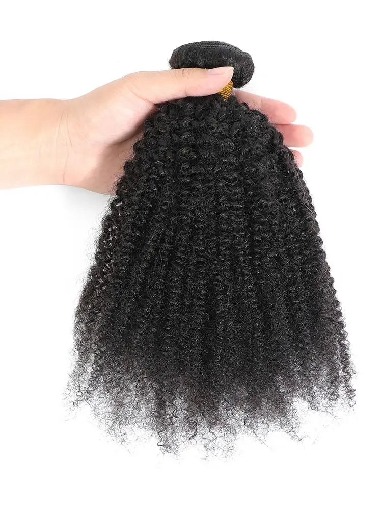 Afro Kinky Curly Bundles Mongolian Kinky Curly Hair Bundles Extension Remy 1 2 3 bundles Deal Curly Human Hair Bundles For Women